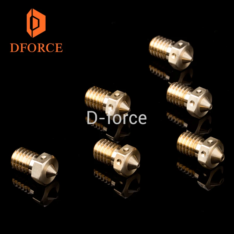 Высококачественные насадки DFORCE V6 для 3D принтеров hotend 4 шт./лот принтера E3D i3