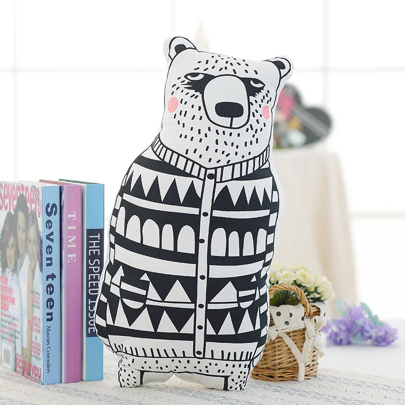 Новинка 2017 года лиса и медведь кукла маленькая Обувь для девочек Kawaii плюша