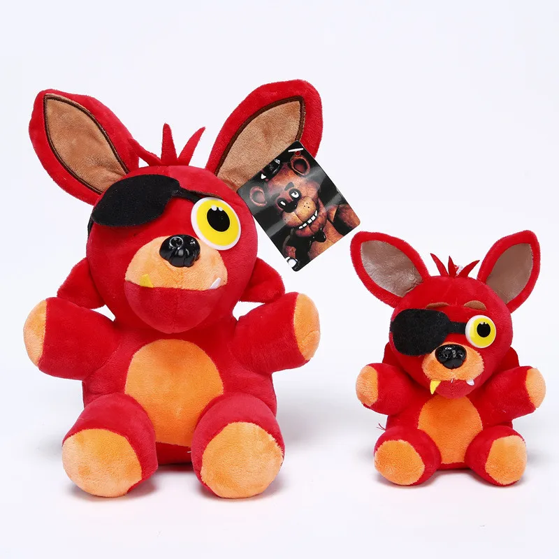 Kawaii животных плюшевые игрушки Five Nights At Freddy's 4 Juguetes Fnaf мир медведь Фредди Бонни и Чика Фокси дети мягкие куклы аксессуар