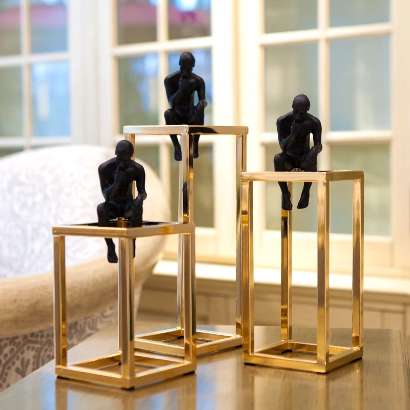 SML натуральная современная статуя из смолы абстрактные персонажи фигурка