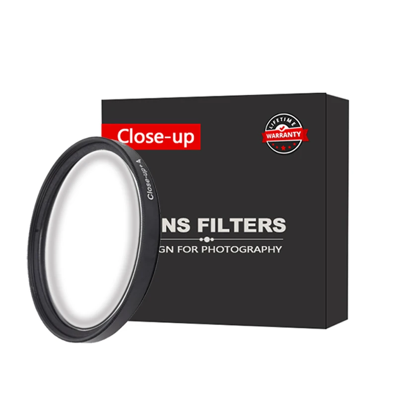 CLOSE UP FILTER Kutupro PRO star6+ CpL+ uv+ ND4+ фильтр для объектива крупным планом+ чехол для фильтра в комплекте для nikon canon sony pentax 52 58 62 67 72 77 82 мм - Цвет: CLOSE UP FILTER