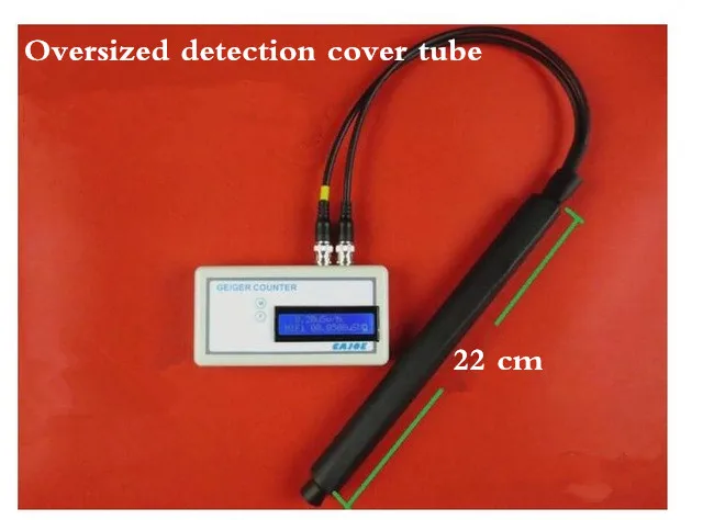 

Portable Handle Geiger Counter GMJ3 Assembled Nuclear Radiation Detector With Miller GM Tube Gamma Beta X Ray