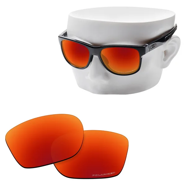 OOWLIT Анти-Царапины Сменные линзы для-солнцезащитные очки Oakley Crossrange травления поляризованных солнцезащитных очков - Цвет линз: Fire Red Mirror