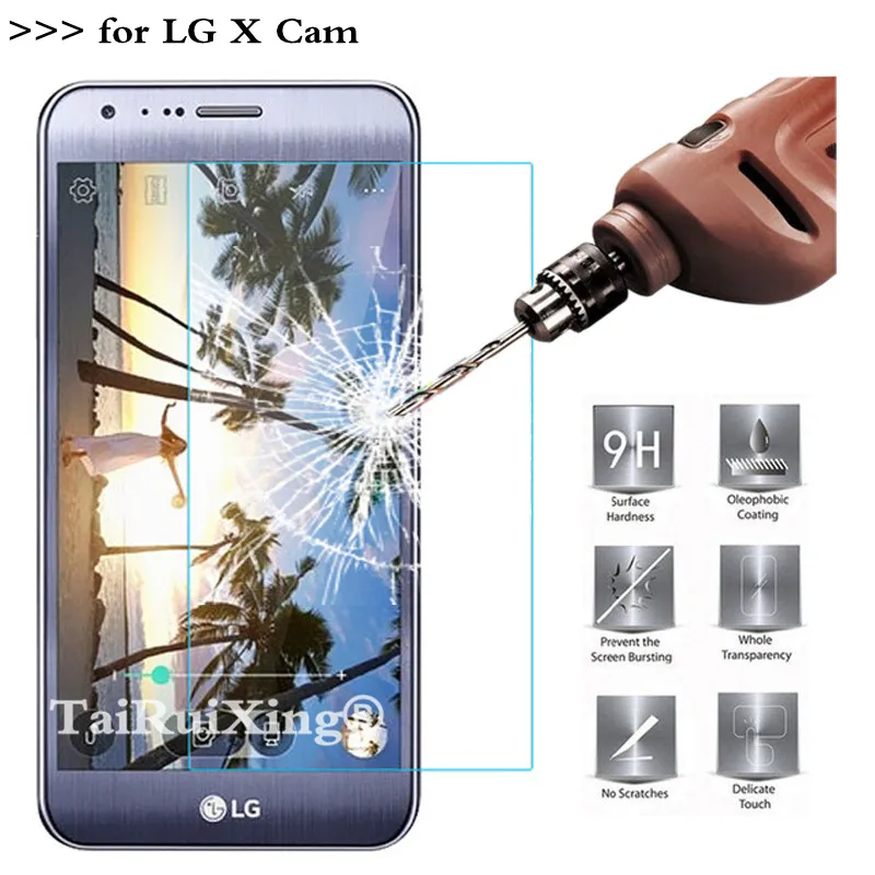 9H 2.5D 0 26 мм Закаленное стекло протектор экрана для LG X Cam Защитная пленка K580