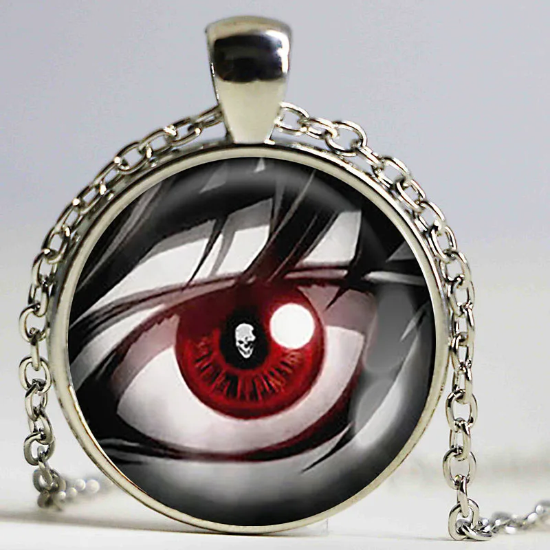 Стеклянный кабошон из аниме Death Note сделай сам кулон ручной работы модные