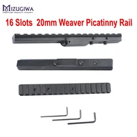 tactical hunting mosin nagant m44 m9130 m38 m39 top picatinny rail scope mount with 16 slots for rear sight scope mount base