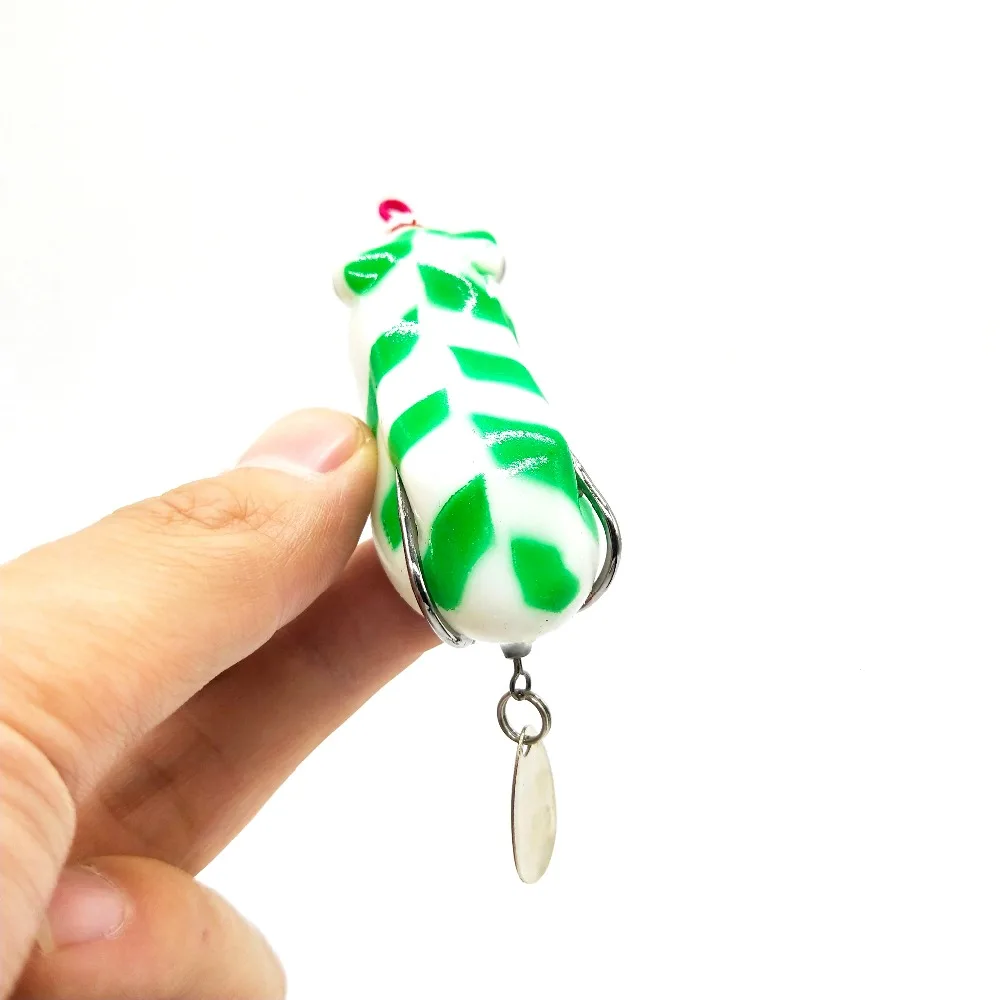 Новое поступление искусственная приманка Лягушка Мягкие Приманки Черный Рыба