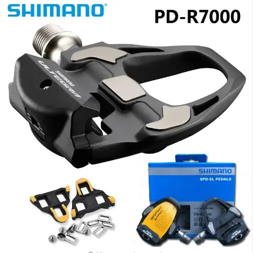 SHIMANO ULTEGRA PD R8000 R7000 педали для шоссейного велосипеда из углерода SPD SL - Цвет: r7000