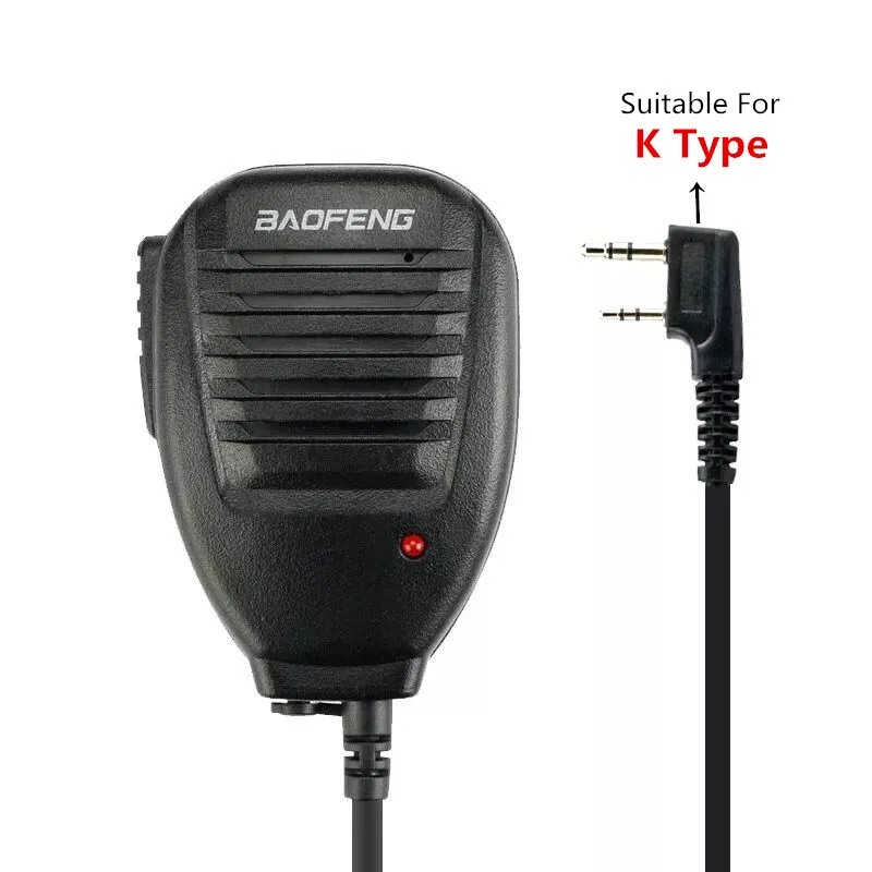 BaoFeng портативная Динамик микрофон для UV-5R UV-5RE DM-5R плюс GT-3 BF-888S UV-82 BF-F8HP Retevis RT-5R H777 радио