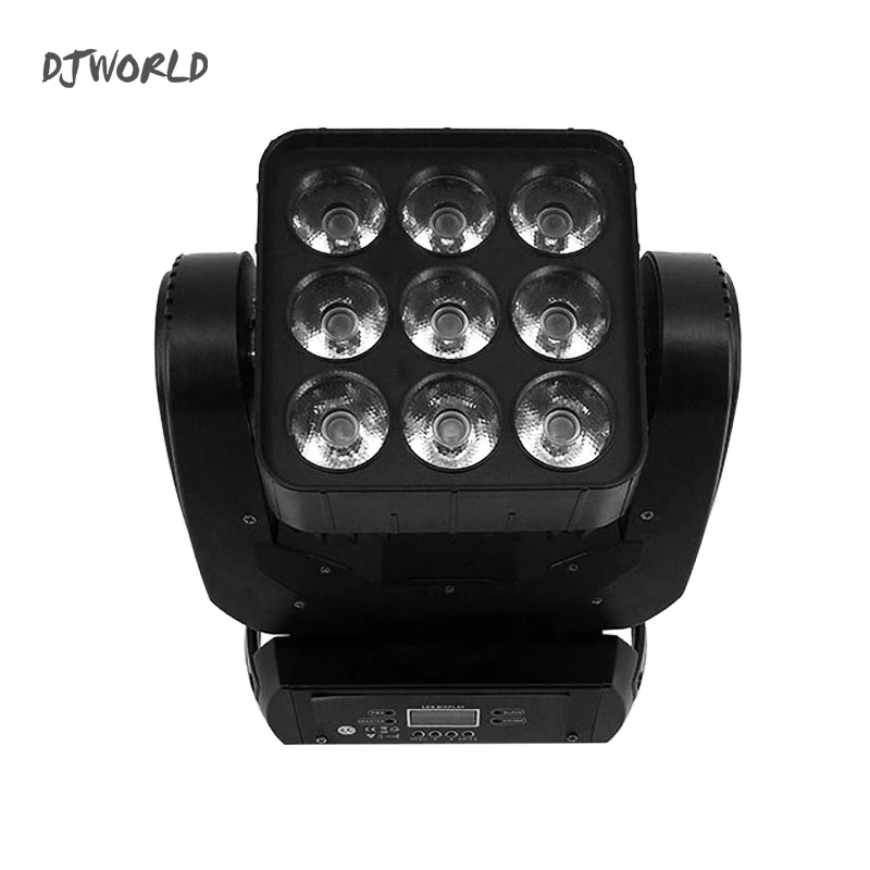 2 шт./лот DJWorld LED 9x12 Вт 4в1 матрица DMX512 луч движущаяся головка для свадебного украшения Рождество дома