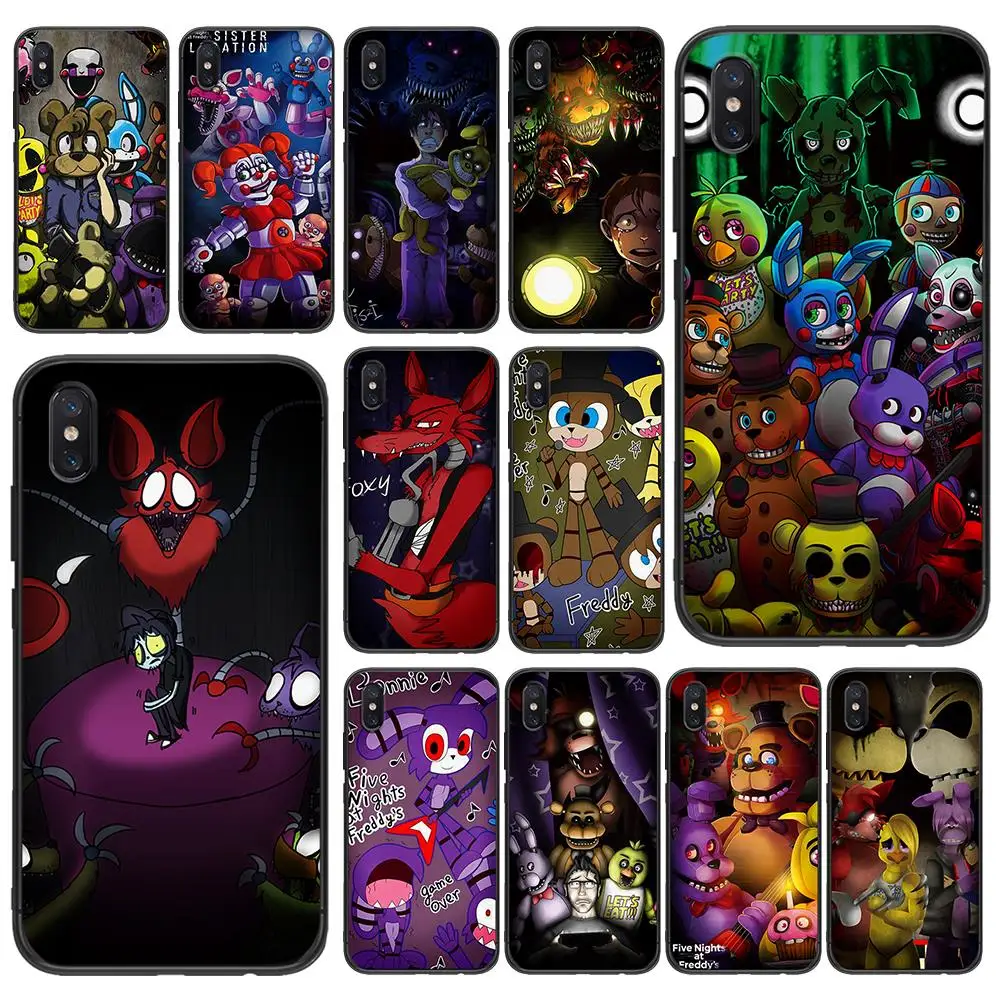 Мягкий ТПУ чехол Five Nights At Freddy для Xiaomi Redmi Mi6 8 9 A1 A2 F1 Plus 5/5 M8 Lite силиконовый задней