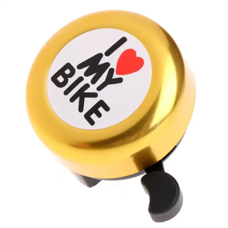 Велосипедный колокольчик 'I Like My Bike' велосипедный рожок громкий алюминиевый