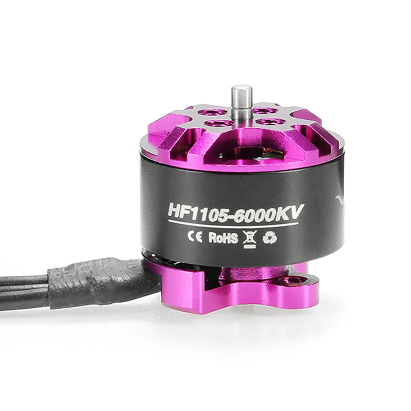 Высокое качество пламени HF1105 1105 6000KV 2-3S бесщеточный двигатель для мини гоночного