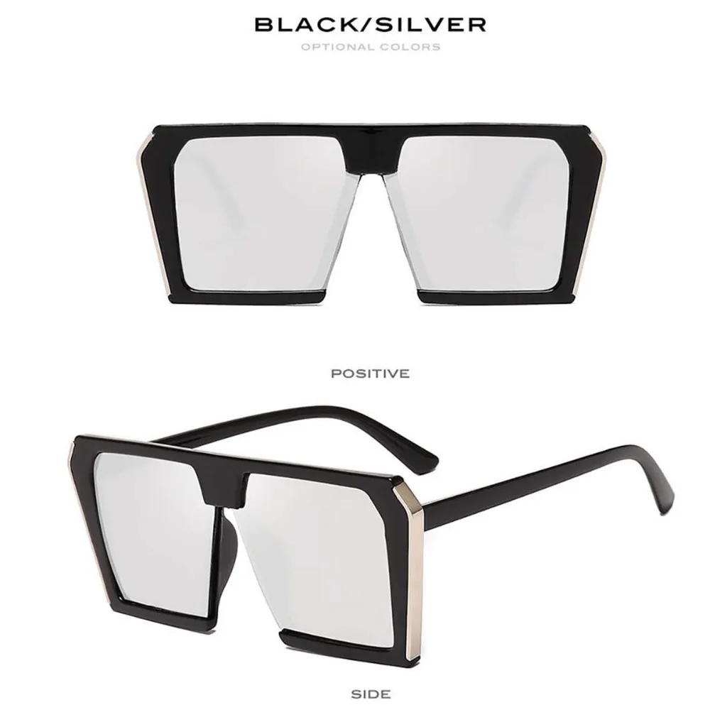 Evrfelan роскошные большие солнцезащитные очки женские gafas крутые большие линзы очки oculos Мужские квадратные солнцезащитные очки UV400