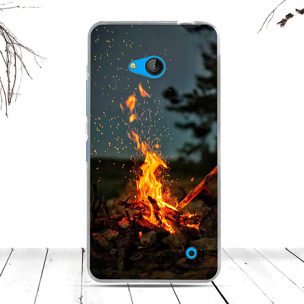 Бампер для Nokia microsoft Lumia 640 Чехол Мягкий ТПУ силиконовый чехол мобильного телефона