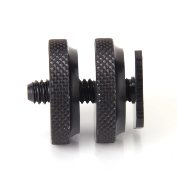 1/4 дюймовый винт штатива для крепления вспышки башмака/адаптер с 2 регулируемыми