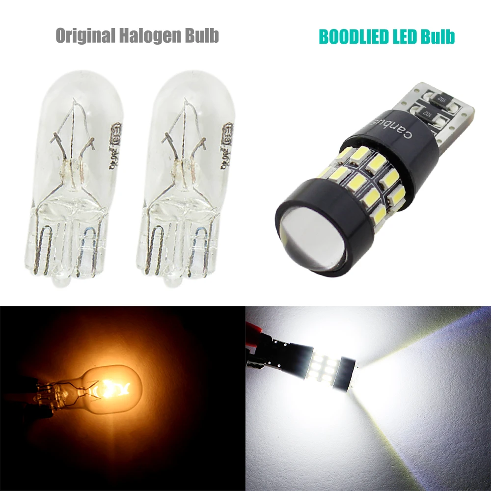 W5W светодиодный T10 3014 30 SMD линзы СВЕТОДИОДНАЯ Лампа 194 168 Canbus без ошибок светильник