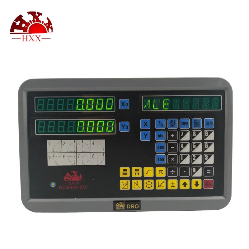 Лидер продаж ЖК-дисплей с большим экраном 2-осевая электронная линейка dro