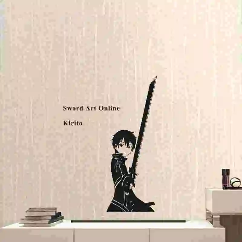 Sword Art Online Wall Decals Vinyl Stickers Home Decor Decorative Decoration Anime Car | Дом и сад