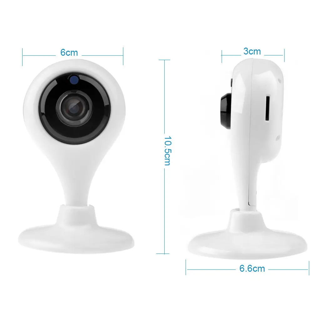 Мини Wi-Fi Камера Беспроводной 720 P HD Smart Видеоняни и радионяни видеонаблюдения P2P