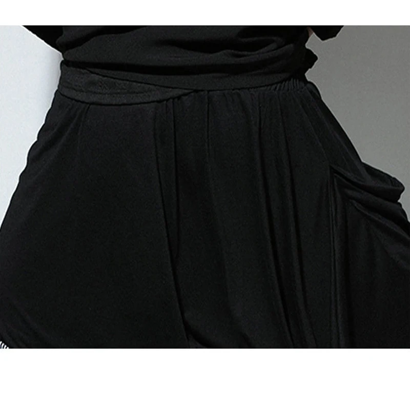 

2019 Hip Hop Casual Men's Pants Straight Trousers Plaid Design Patchwork Fashion Men Street Pants Oversized Dance Pant ABZ231