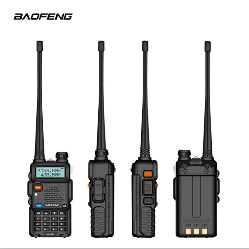 

New UV-5R Walkie Talkie Professional CB Radio Station Baofeng UV5R Transceiver 5W VHF UHF Portable UV 5R Hunting Ham Radio