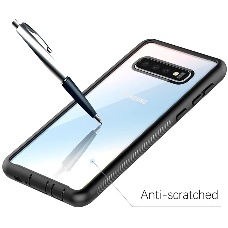 Прочный гибридный жесткий ударопрочный армированный чехол для Samsung Galaxy S10 Lite SAMSUNG