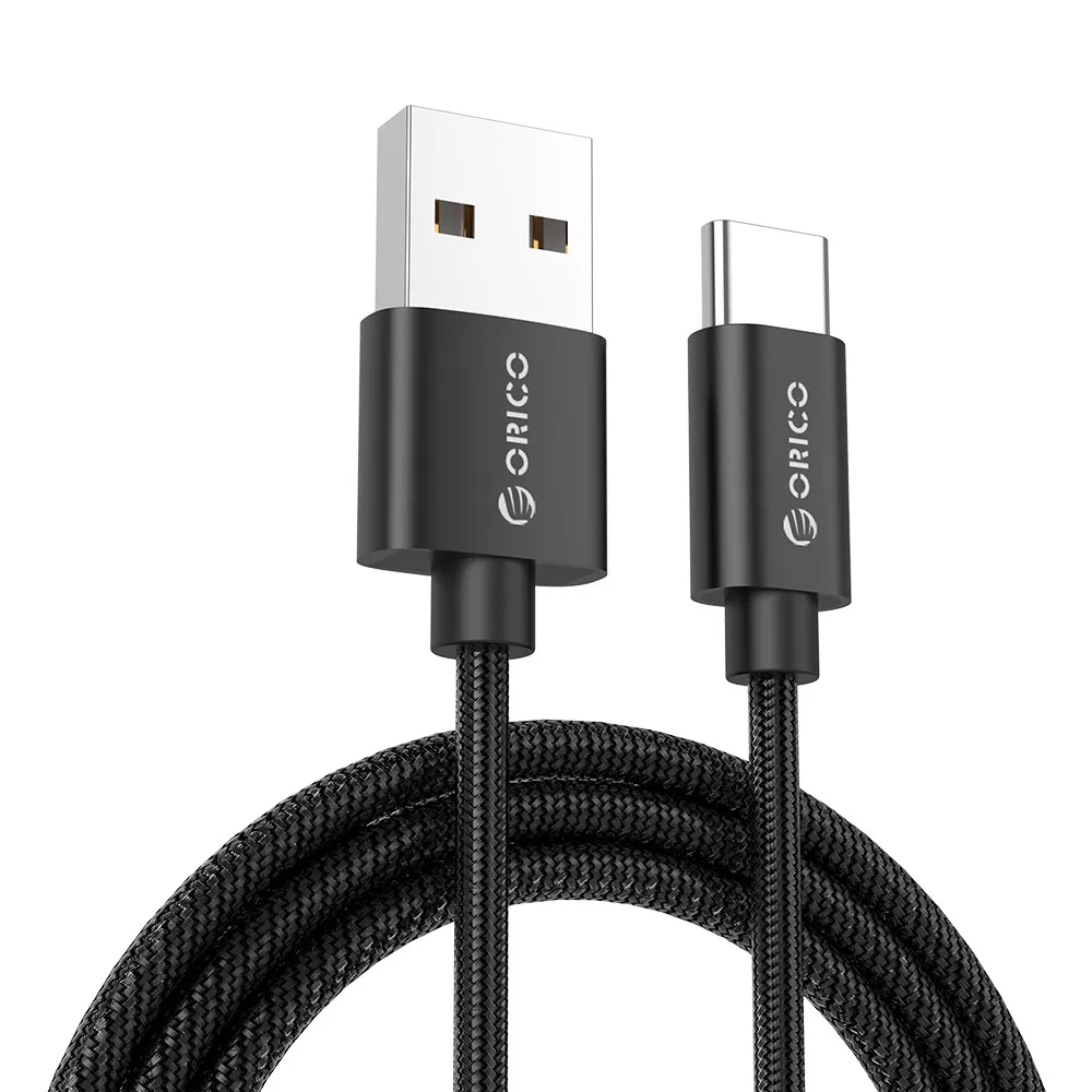 USB кабель ORICO Type C 3 А быстрая зарядка 1 м мобильный телефон для Samsung GALAXY S8 Huawei Mate9 P10