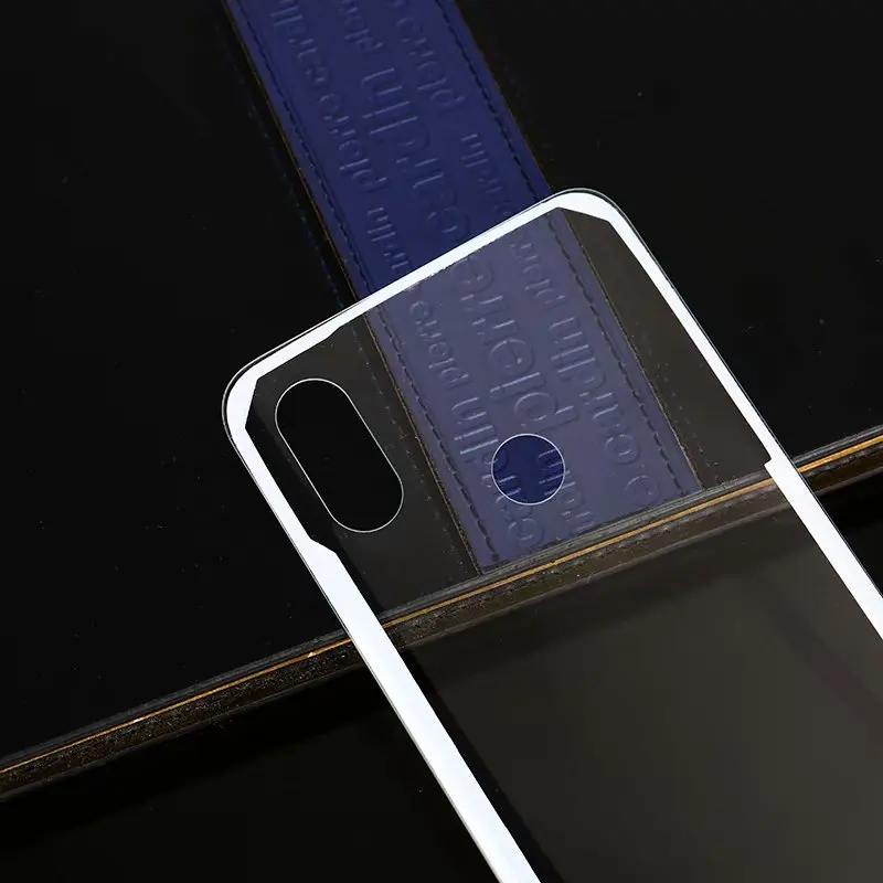 Mi8 оригинальный корпус для Xiaomi Mi 8 Xiaomi8 стеклянная задняя крышка батарейного