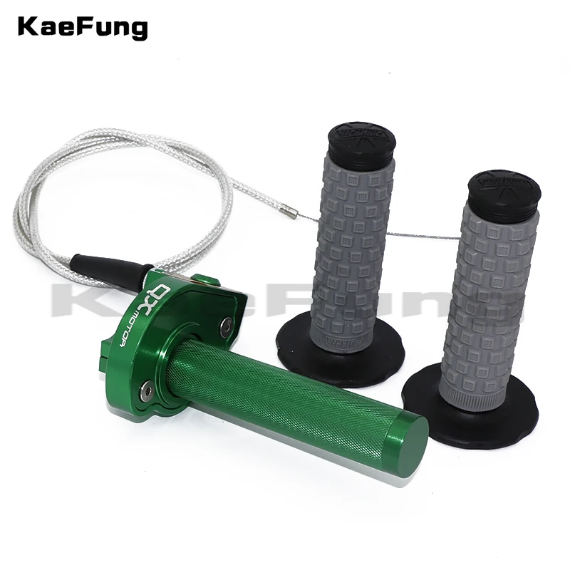 CNC алюминиевая рукоятка дроссельной заслонки Быстрый Твистер + ТРОС ручки Pro XR KLX