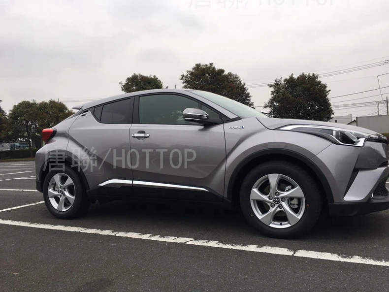 Хромированный корпус двери Боковая Отделка крышка молдинг для Toyota C-HR CHR 2017