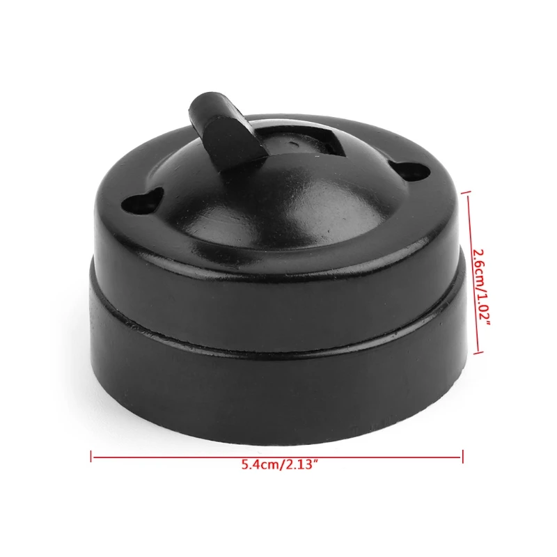 

Retro Single-control Switch Surface Mounted Wall Light Button Old-fashioned
