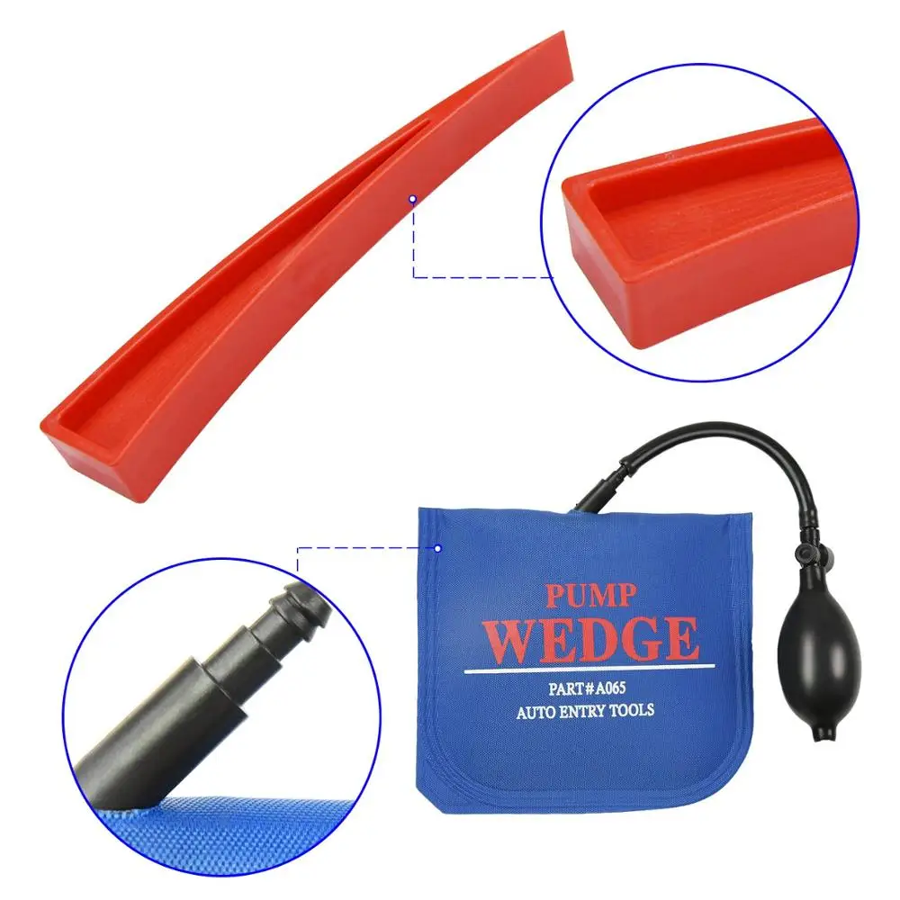 

Paintless Dent Repair Tools Hammer Metal Tap Down Repair Pen with Air Wedge Alignment Kit for Auto Car Body Dent Removal