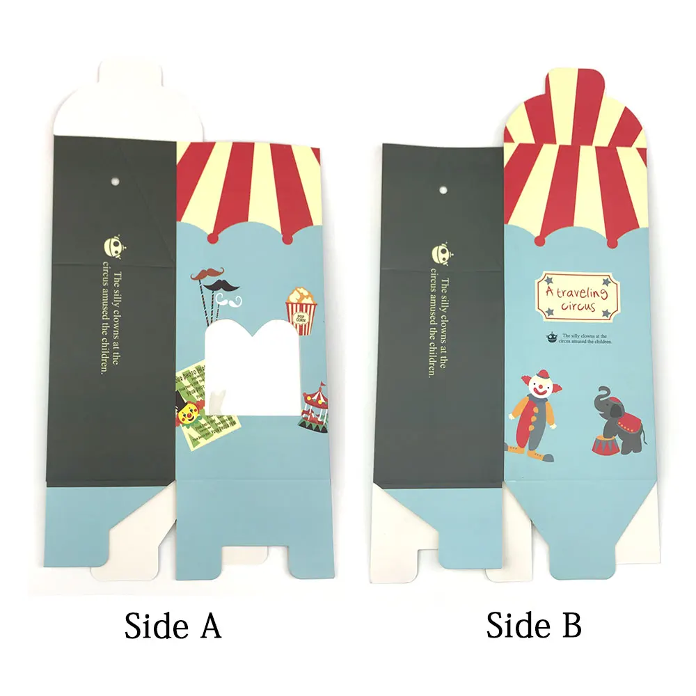 20 шт. цирковая тематика коробка конфет с окном товары для детского дня рождения