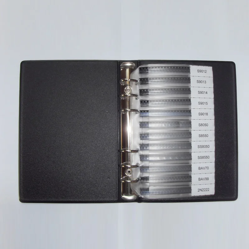Ежедневное использование SMD транзистор образец книги 36valuesx50pc = 1800 шт Триод Ассорти Комплект S9012 SS8050 BAV70 2N5551 SI2300 BAT54A TL431 и т. Д