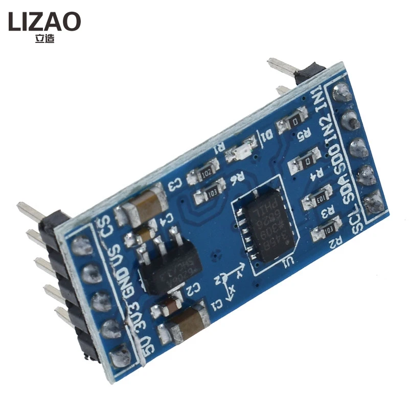 ADXL345 3-осевой IIC/SPI цифровой датчик гравитации модуль ускорения наклона для Arduino