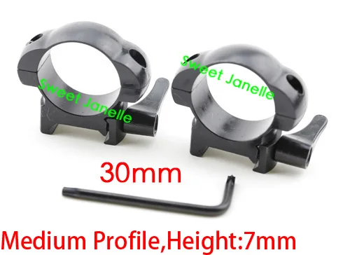 Сталь Уивер 30 мм средний профиль черный быстросъемным креплением Кольца|quick