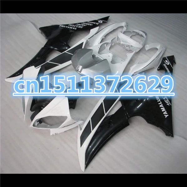 

Dor-Spare Cowl YZF600 R6 08-09-10-11-12-13-14 YZF-R6 2008-2014 YZFR6 white black Fairing Parts D Injection Mold