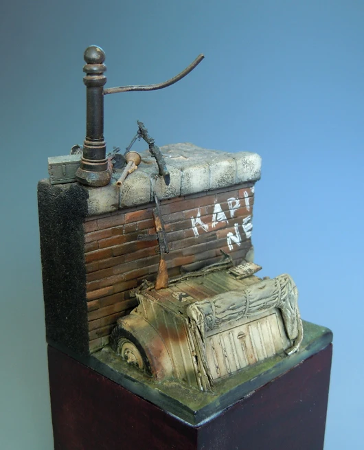 1/35 основа древней сцены 60 мм * 80 (есть детали) модель из смолы миниатюрный gk
