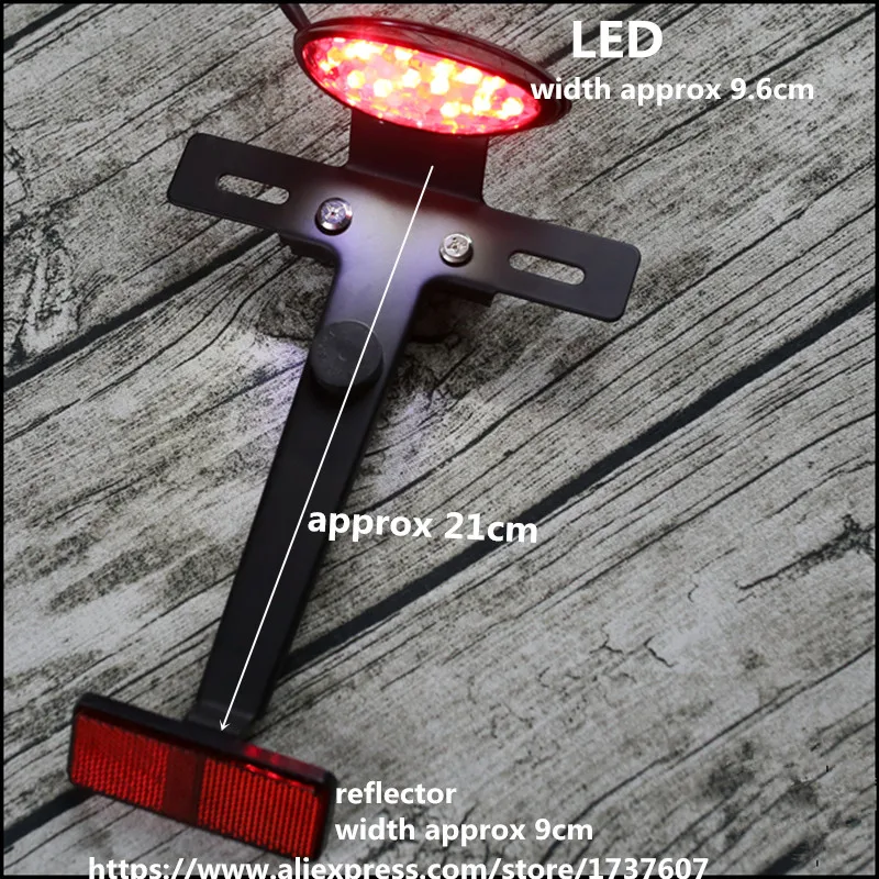 Светодиодный задний фонарь для мотоцикла в стиле ретро модифицированный с