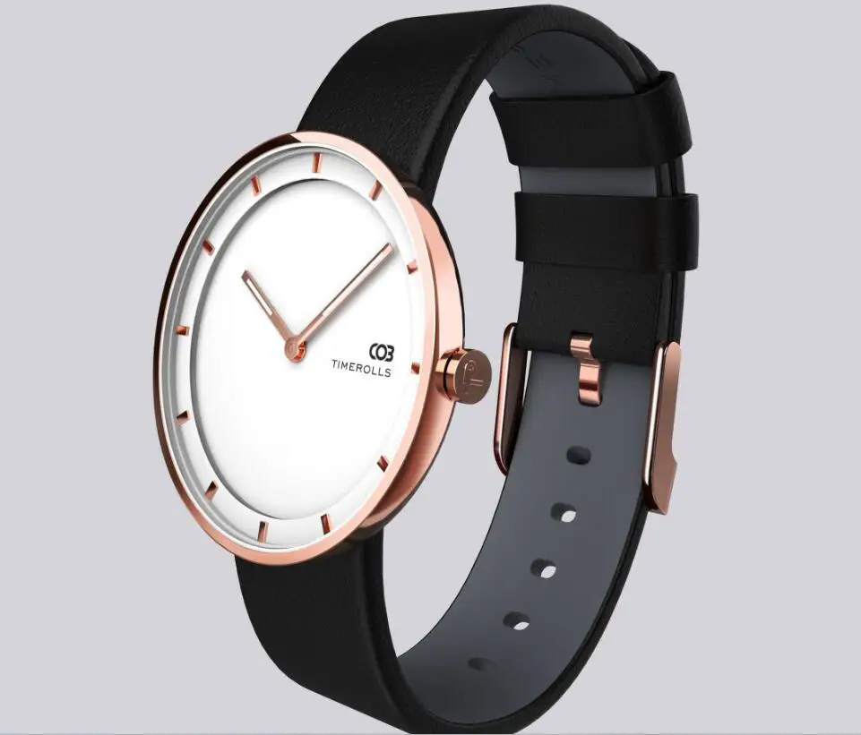 Xiaomi Youpin TIMEROLLS-COB часы время трек кварцевые часы AD-WQ0118B 3 цвета фосфоресцирующий 30 м водонепроницаемый