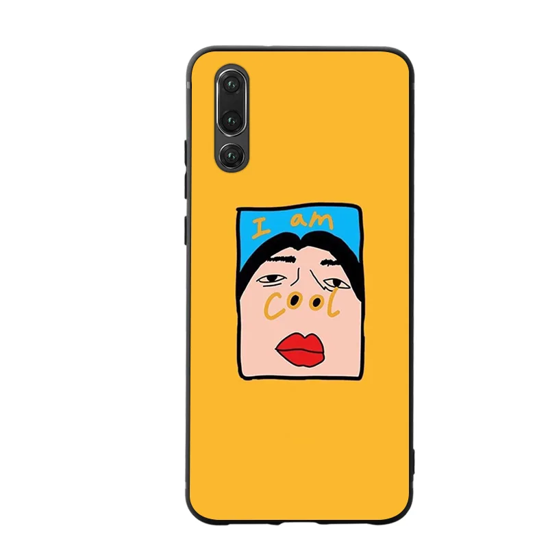 I am cool чехол для телефона s huawei P30 lite pro nova 3i mate 20 Чехол P smart 2019 мягкий