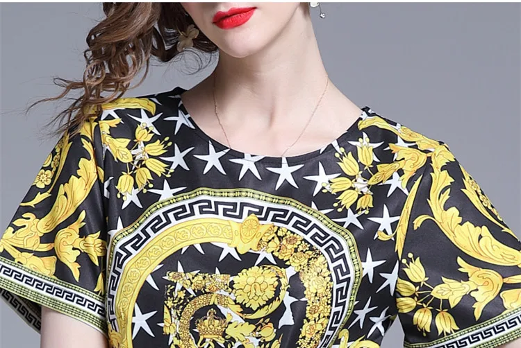 BLLOCUE Runway дизайнерский комплект из 2 предметов, костюм, летний женский винтажный пуловер с принтом, рубашки, топ+ брюки-карандаш длиной до щиколотки, комплекты