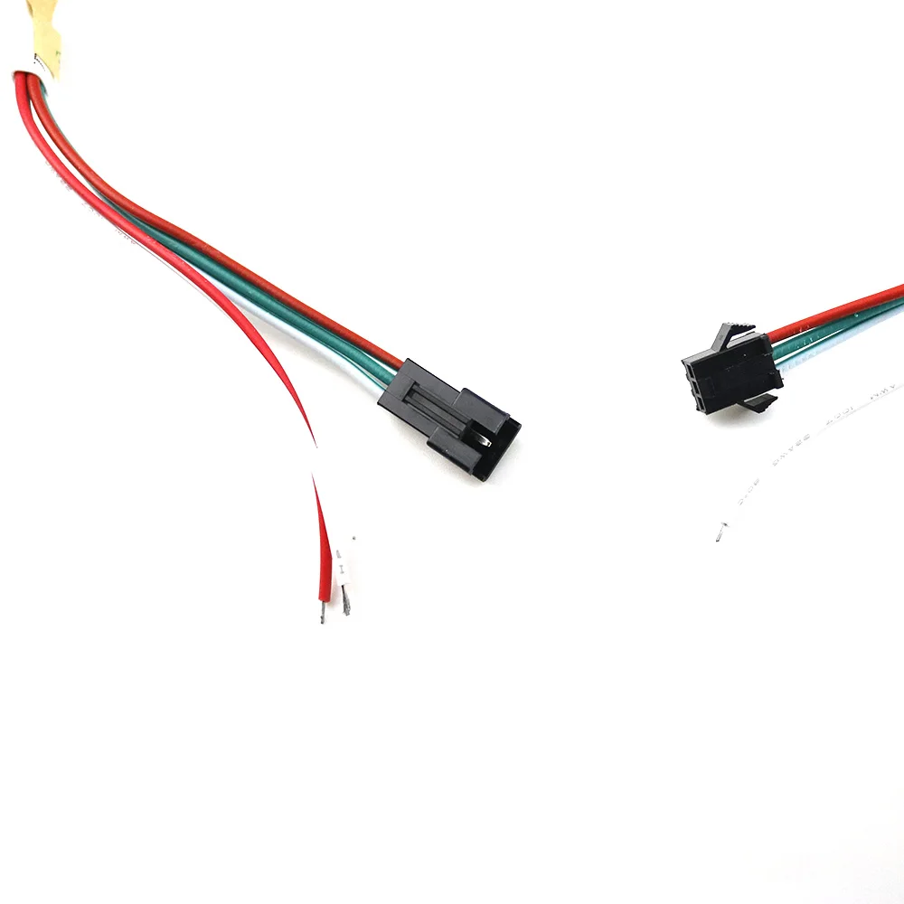 SK6812 1 м 2 Мини 3535 Адресуемая RGB светодиодная Пиксельная полоса 144 светодиодов/м DC5V