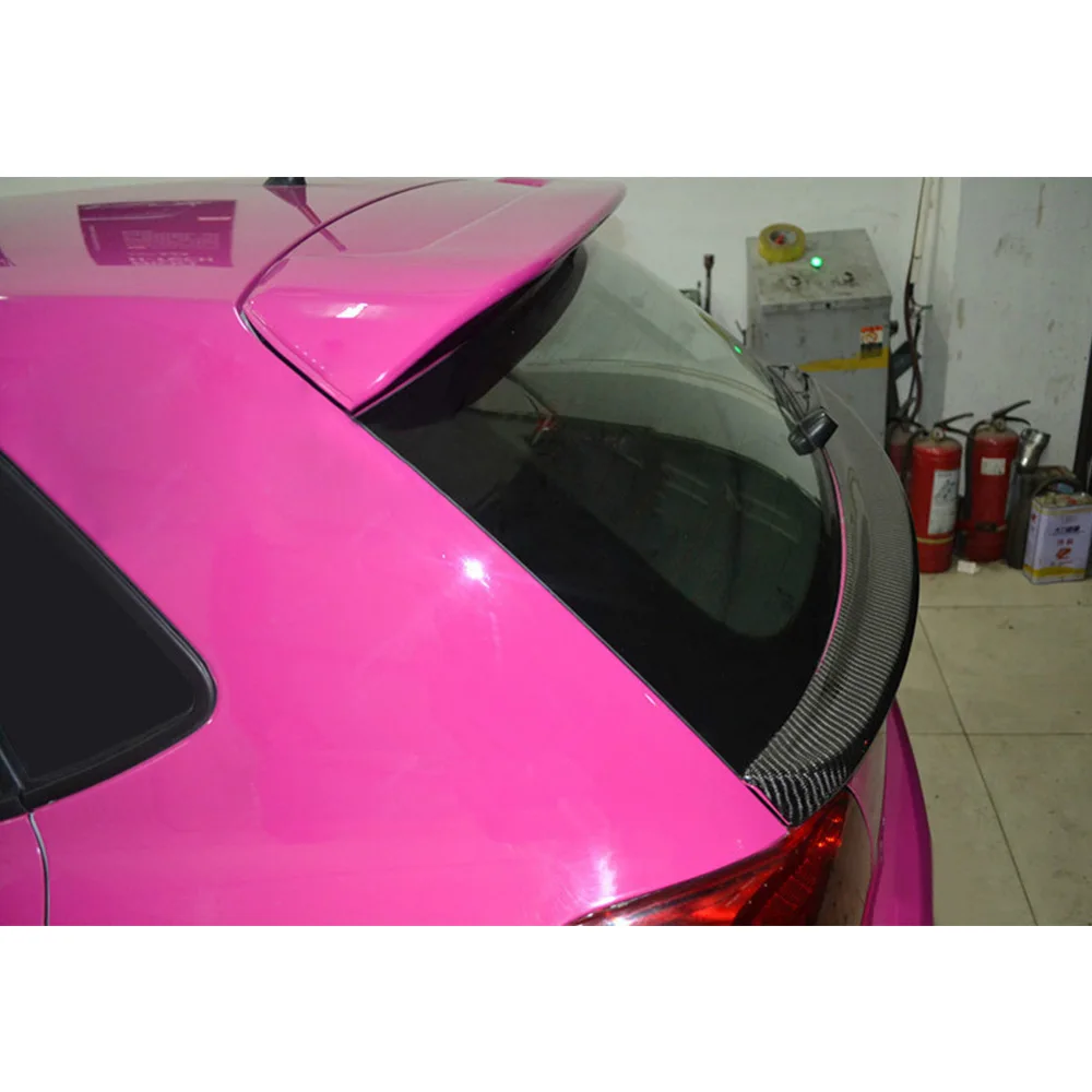 Карбоновый спойлер для VW Polo Hatchback 6R GTI Standard 2011 2016|spoiler wing|lip spoilercarbon fiber spoiler wings |