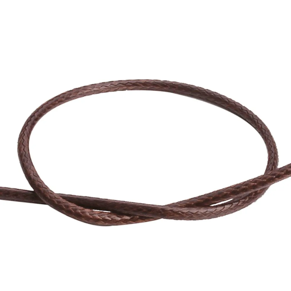 Разноцветный вощеный хлопковый шнур Sauvoo 10 м/лот 1 мм 2 нить веревка для поделки из