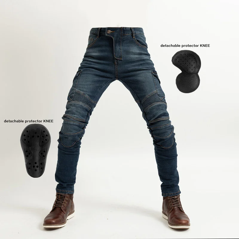 2019 новая мотоциклетная обувь джинсы для езды мужчин и женщин Защитная крышка