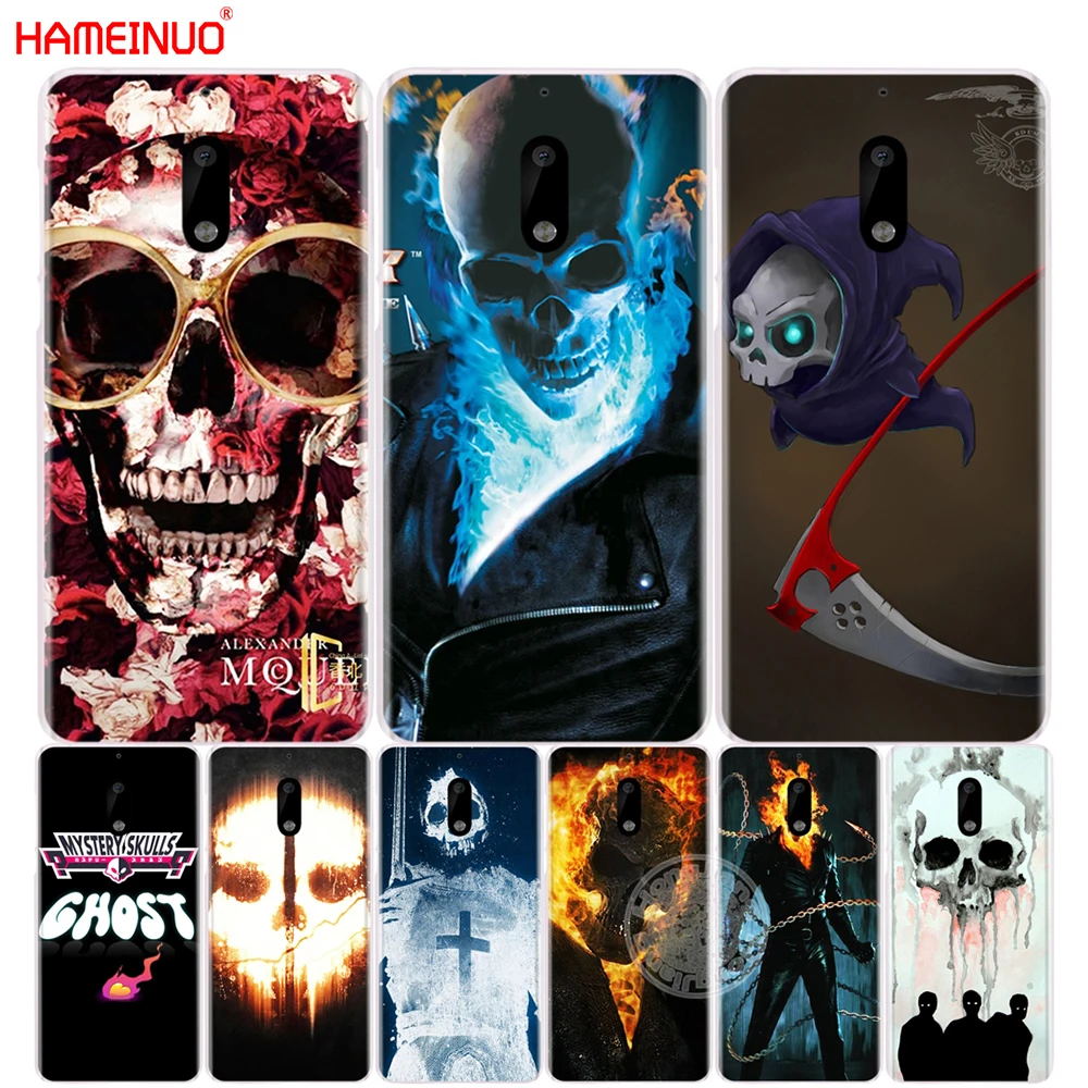 HAMEINUO чехол для телефона с черепом и призраком Nokia 9 8 7 6 5 3 Lumia 630 640 640XL 2018|case for nokia|phone