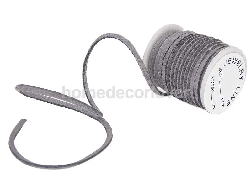10x 3M Suede Leather Cord Thread String 3mm for Bracelet Necklace DIY Making | Дом и сад