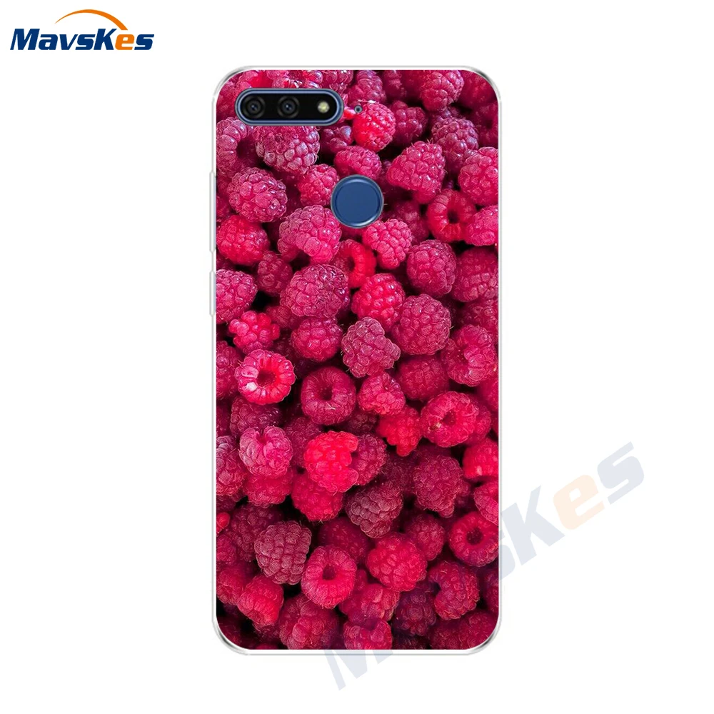 53 Для huawei Honor 7C чехол 5," Мягкий ТПУ силиконовый бампер на Honor 7C чехол s для huawei Honor 7C AUM-L41 чехол для телефона задняя крышка - Цвет: 53
